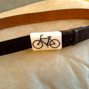 Leather Bicycle Belt